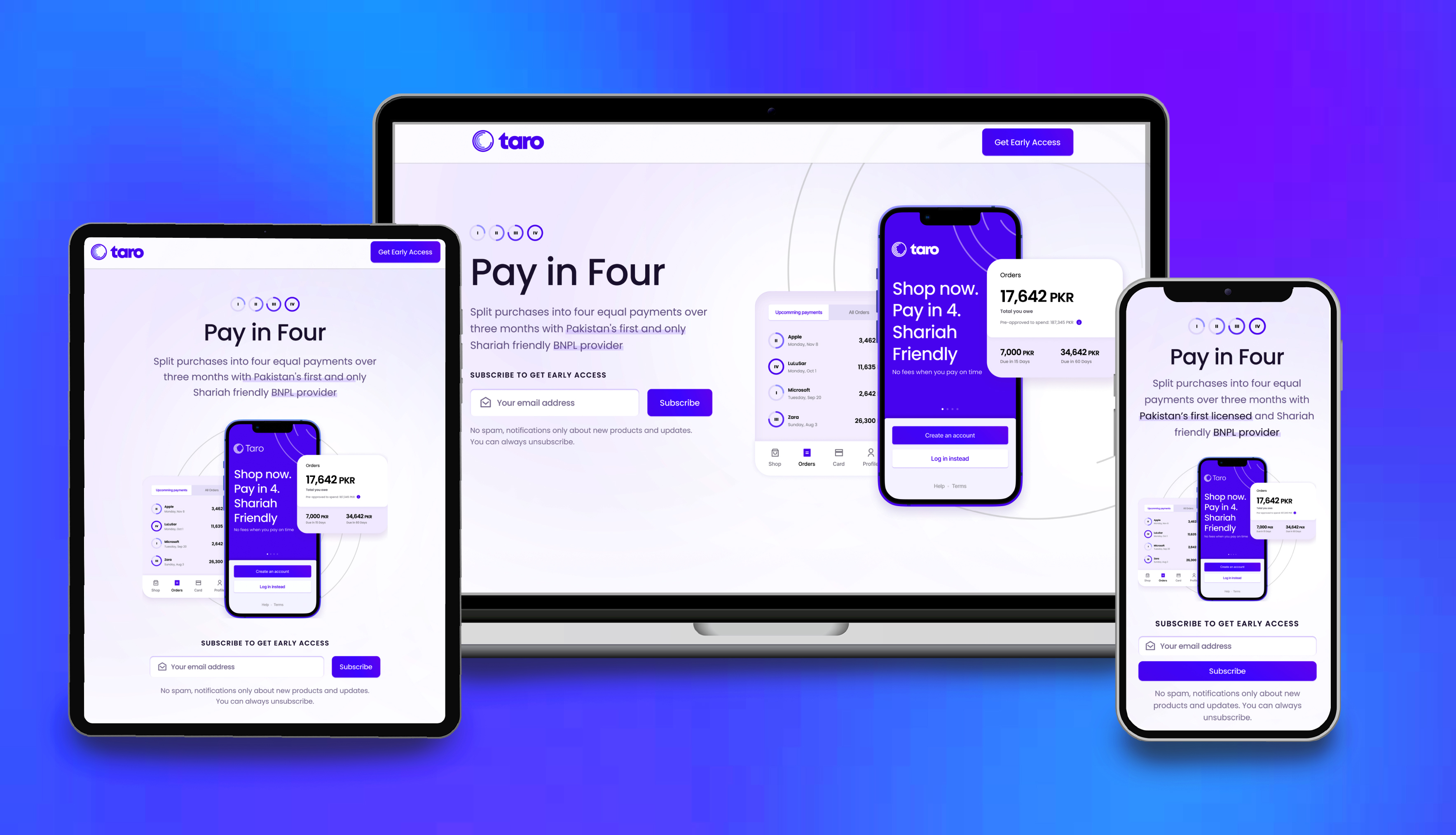Taro Mobile App